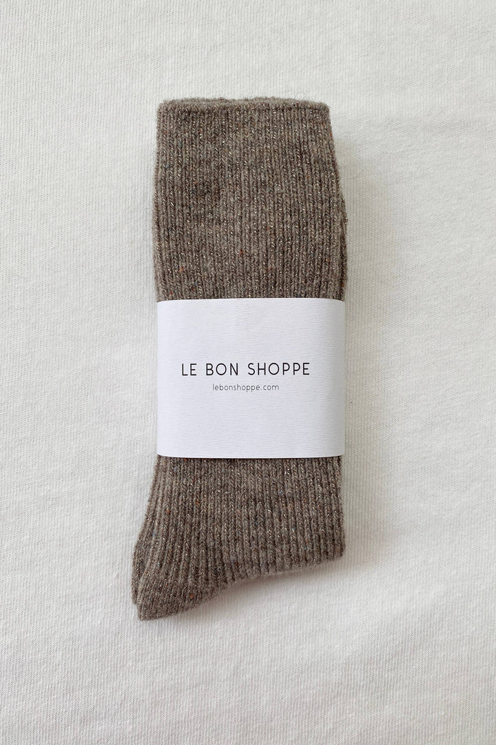 Le Bon Shoppe Winter Sparkle Socks: Starry Night