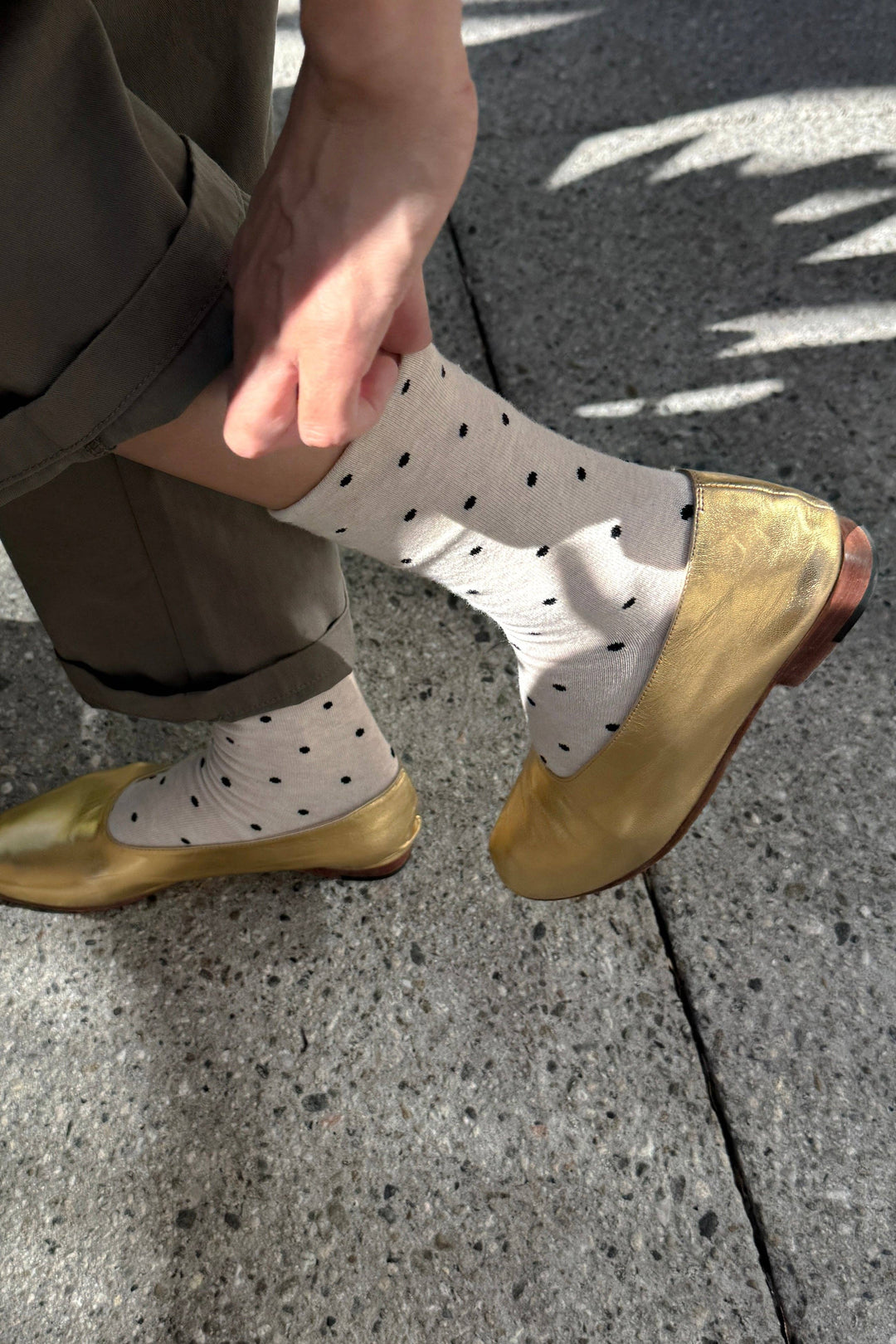Le Bon Shoppe - Polka Dot Sneaker Socks