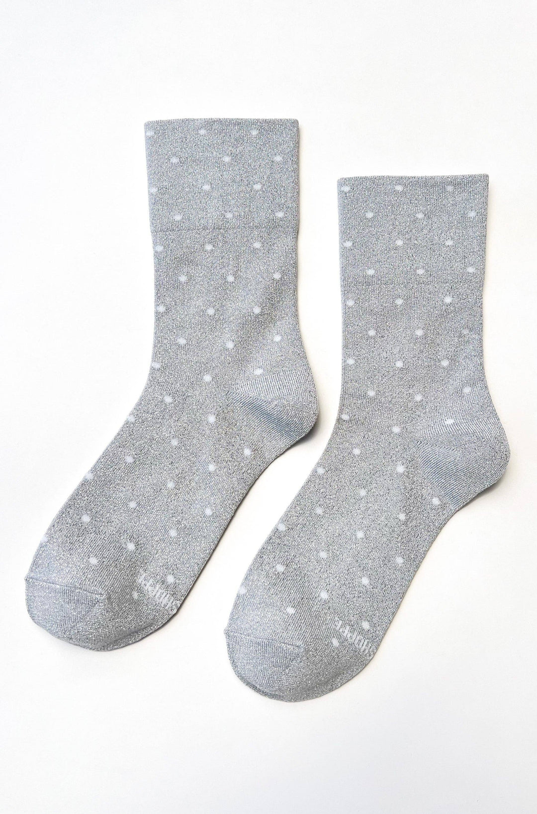 Le Bon Shoppe - Lurex Patterned Sneaker Socks
