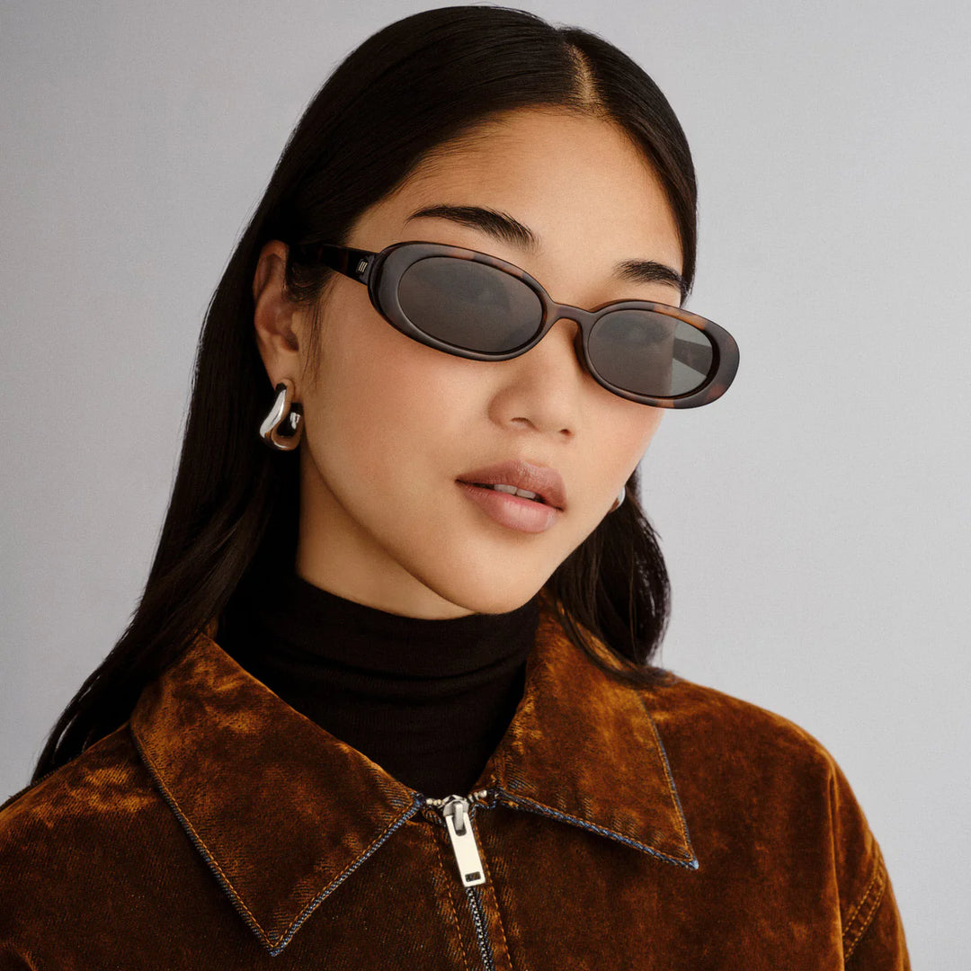 Le Specs Outta Love - Tort Green Mono