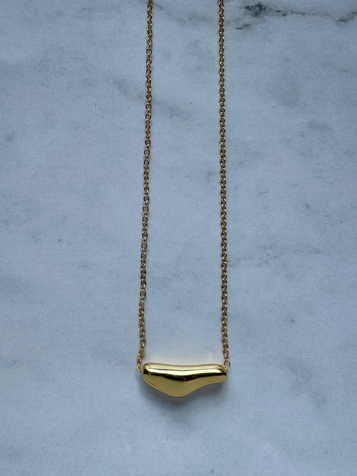 Jessica Matrasko Jewelry - Hazel Gold Drip Necklace