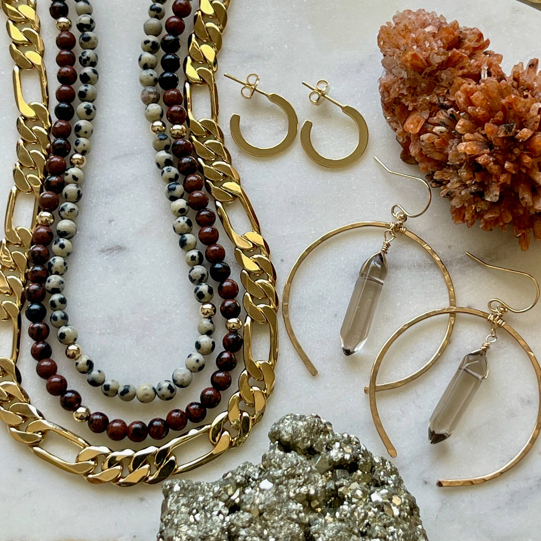 Jessica Matrasko Jewelry - Lind Hoop Earrings