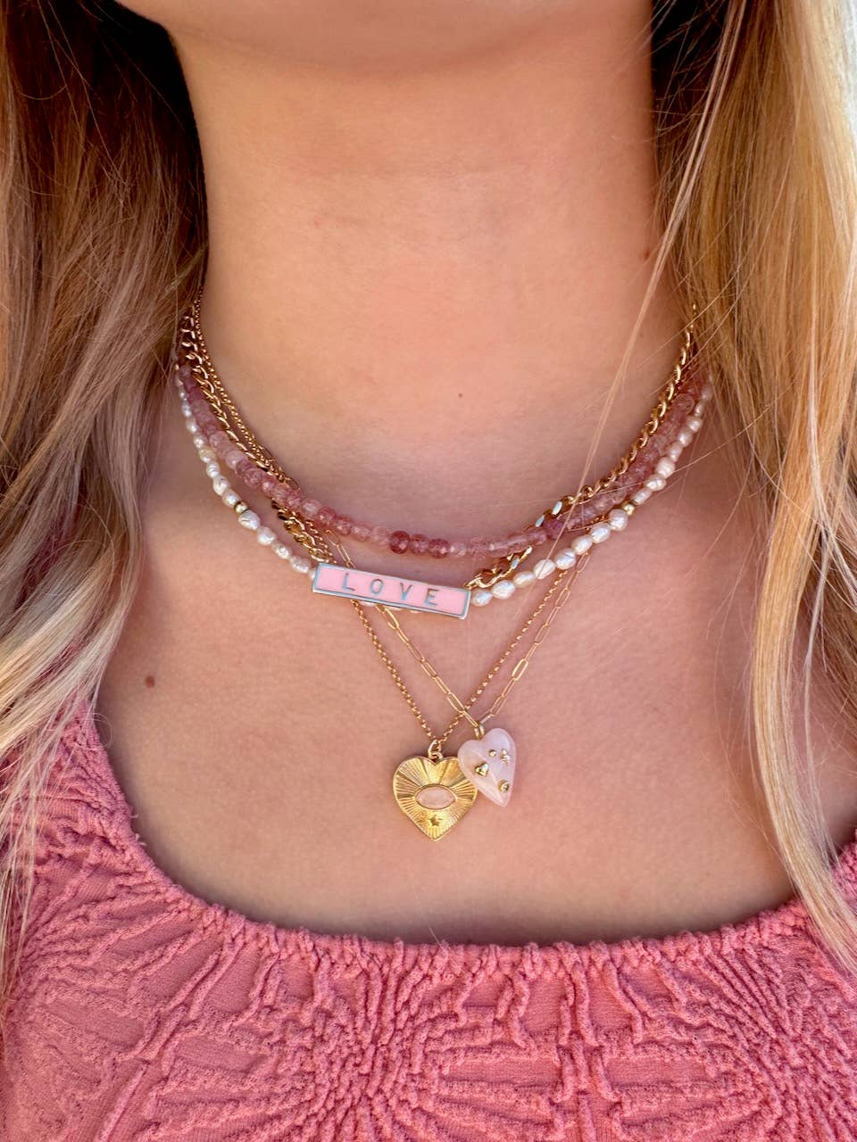 Jessica Matrasko Jewelry - Lillian Faceted Natural Gemstone Necklace