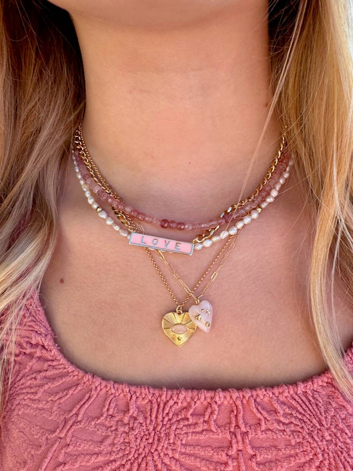 Jessica Matrasko Jewelry - Lillian Faceted Natural Gemstone Necklace