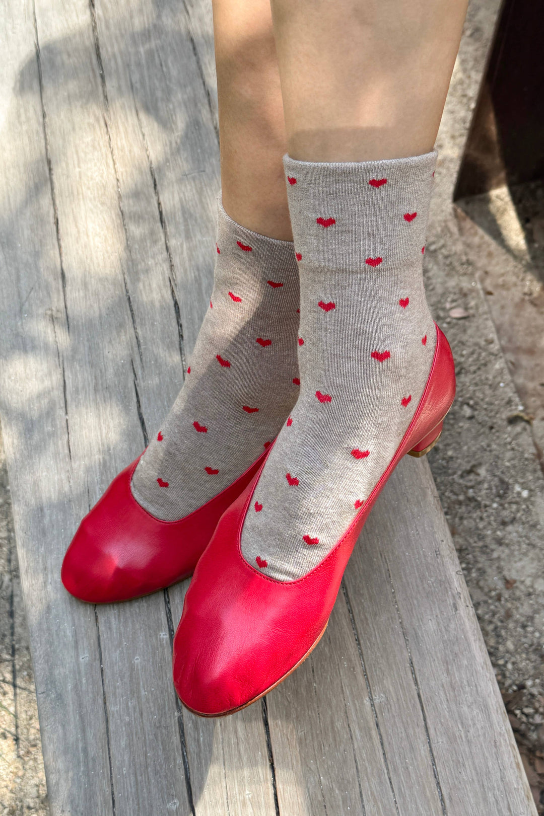 Le Bon Shoppe - Heart Sneaker Socks
