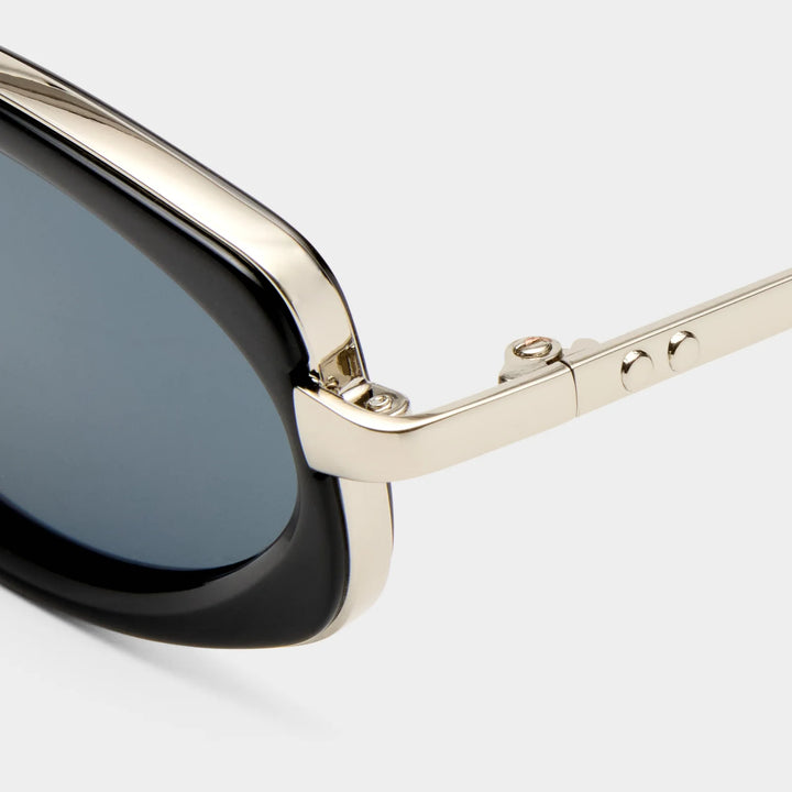 Le Specs Mecharo - Silver Black
