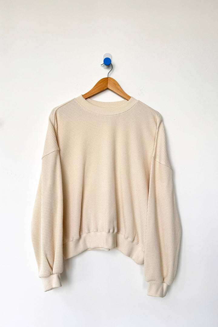 Le Bon Shoppe  Waffle Core Sweatshirt