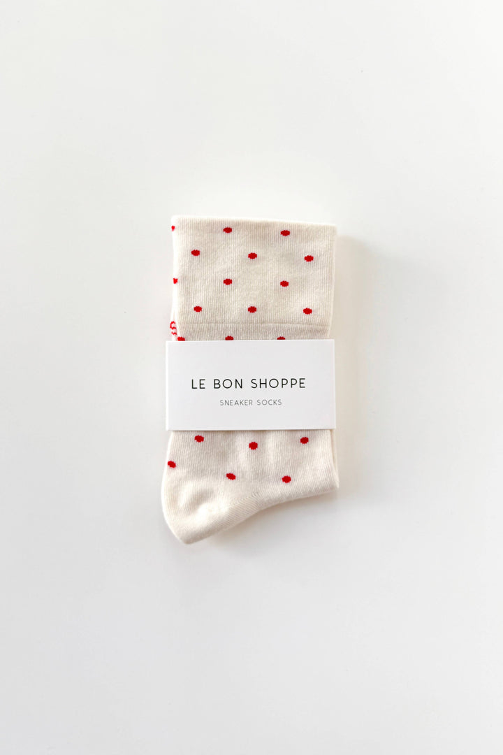 Le Bon Shoppe - Polka Dot Sneaker Socks