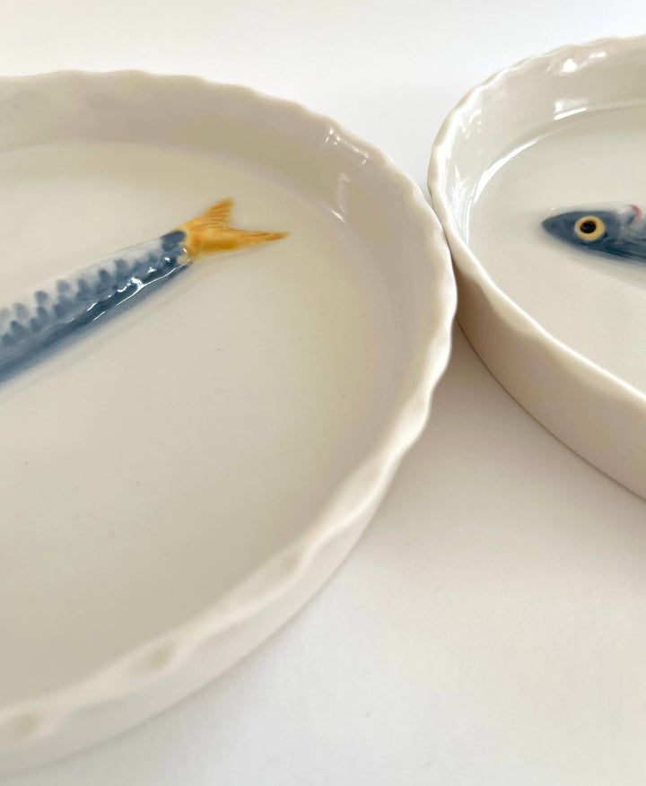 PetitFelts - Porcelain Sardine Tray