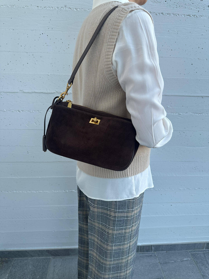 TEXAS pouch - SMALL suede
