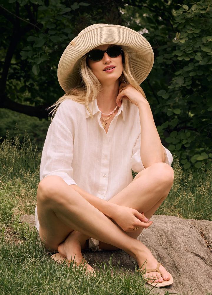 Favorite daughter straw hat - natural