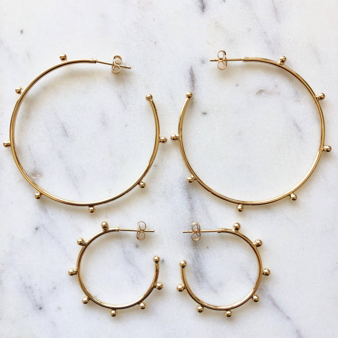 Jessica Matrasko Jewelry - Anisa Hoop Earrings