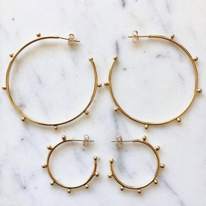 Jessica Matrasko Jewelry - Anisa Hoop Earrings