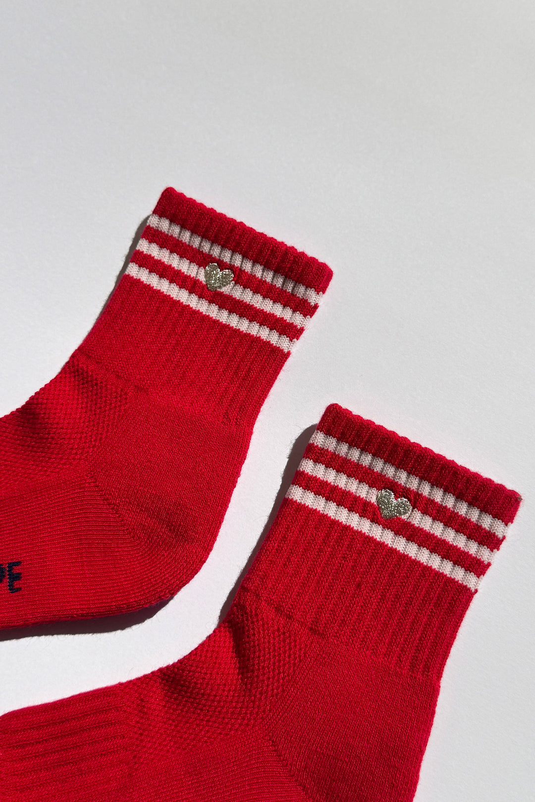 Le Bon Shoppe - Heart Embroidered Girlfriend socks