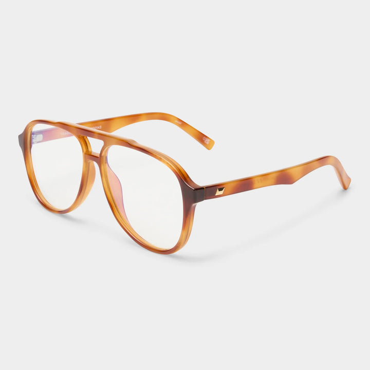 Le Specs Blue Light Tragic Magic Glasses- Vintage Tort