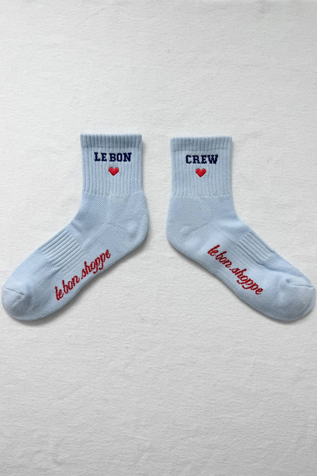 Le Bon Shoppe - Embroidered Crew Socks