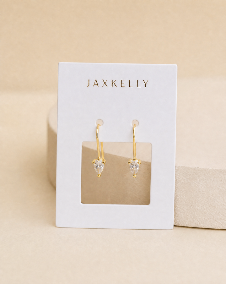 JaxKelly - Dewdrop Mini Threader - White CZ