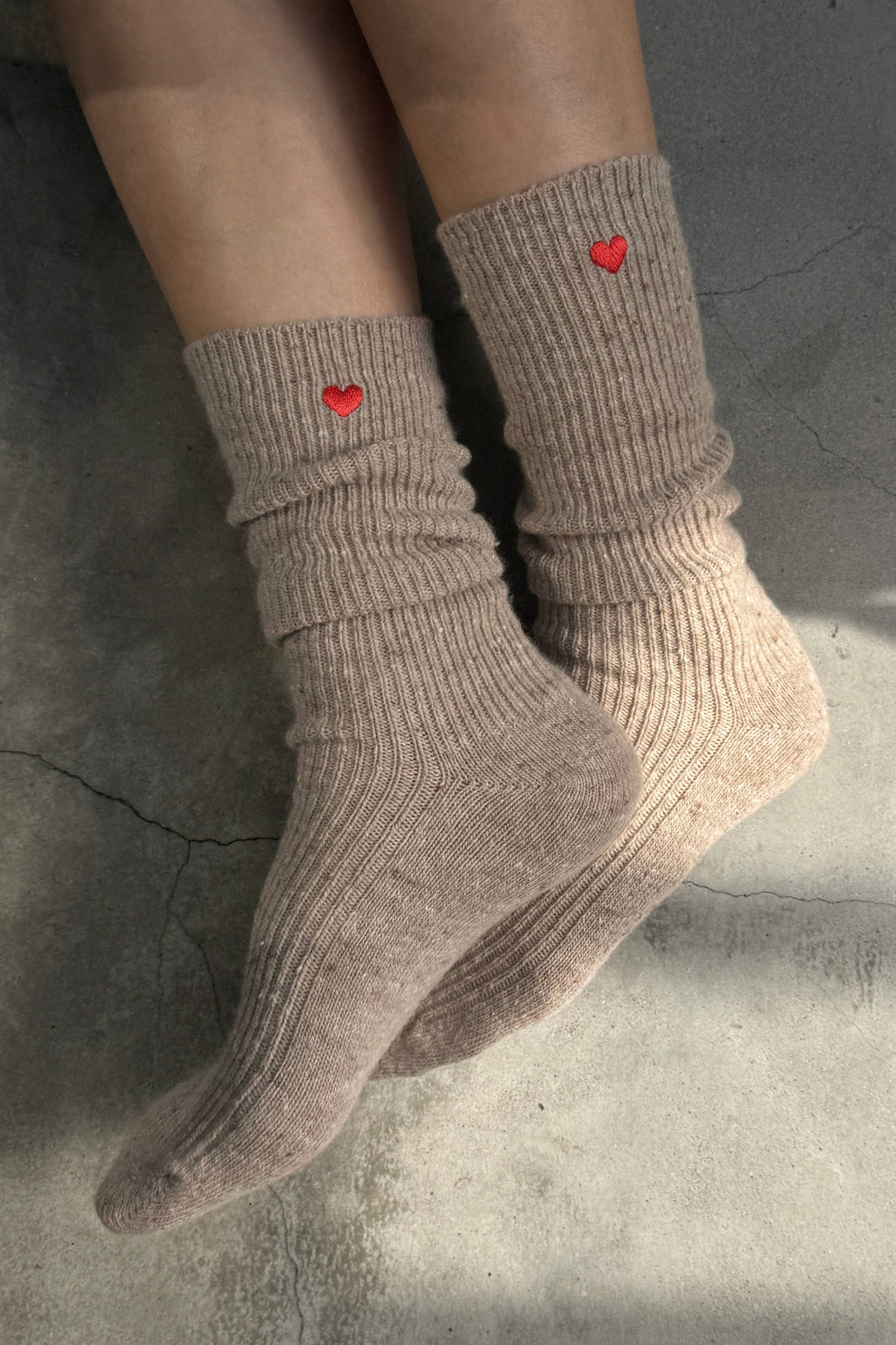 Le Bon Shoppe  Embroidered Snow Socks