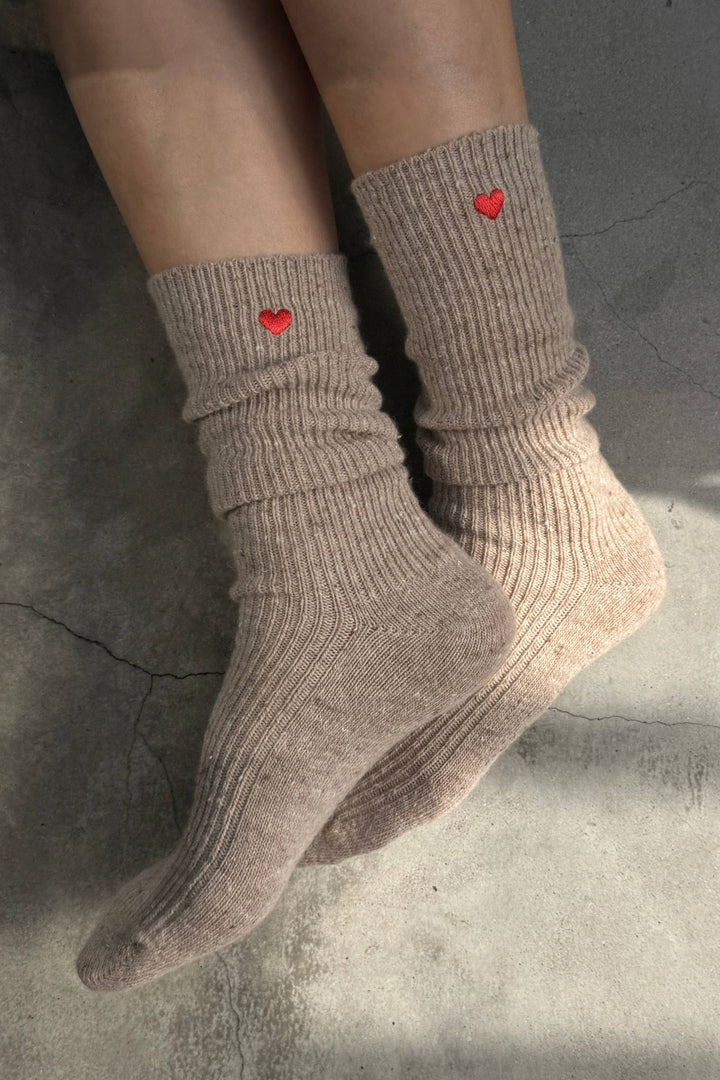 Le Bon Shoppe  Embroidered Snow Socks