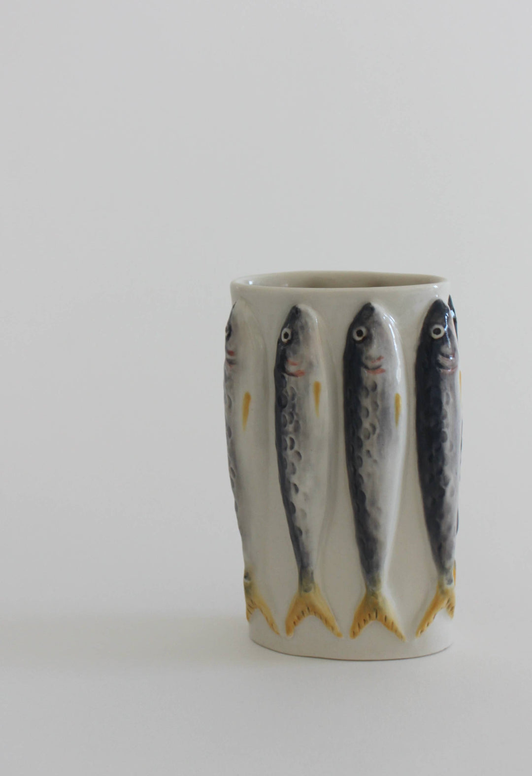 PetitFelts - Porcelain Sardine Vase