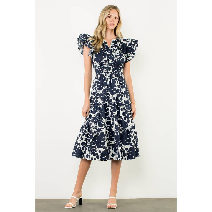 THML THS1663-2 Smocked Waist Dress