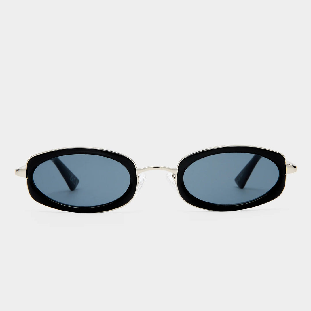 Le Specs Mecharo - Silver Black