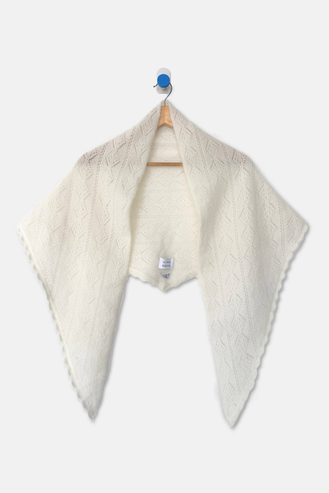 Le Bon Shoppe - Mohair Pointelle Shawl