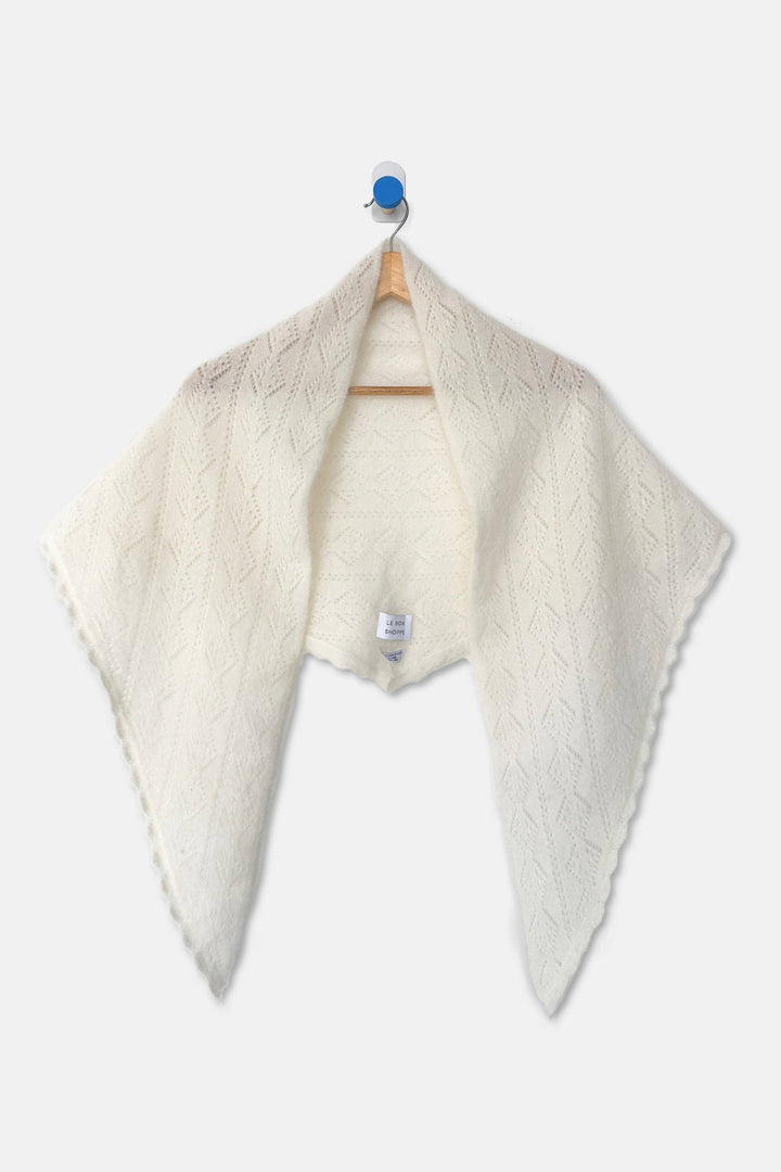 Le Bon Shoppe - Mohair Pointelle Shawl