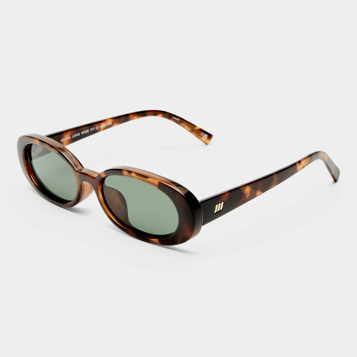 Le Specs Outta Love - Tort Green Mono