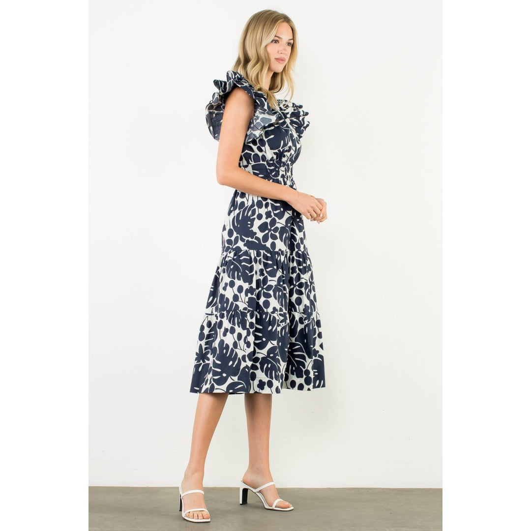 THML THS1663-2 Smocked Waist Dress
