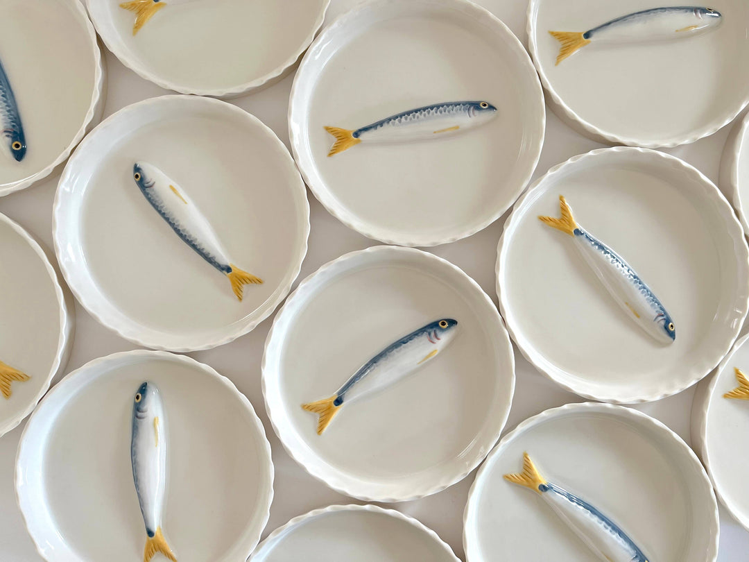 PetitFelts - Porcelain Sardine Tray