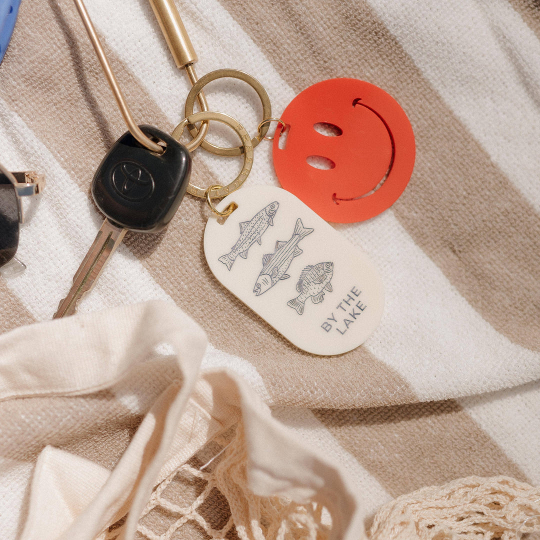 Freshwater Curated Goods - Lake Minnetonka Fish Pill Keychain