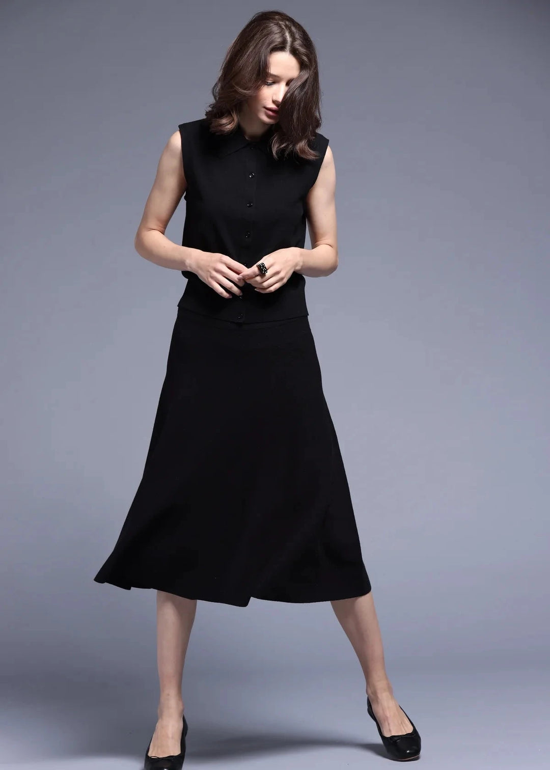 Minnie Rose Fit & Flare Skirt EQUATION Minnie Rose Fit & Flare Skirt EQUATION
