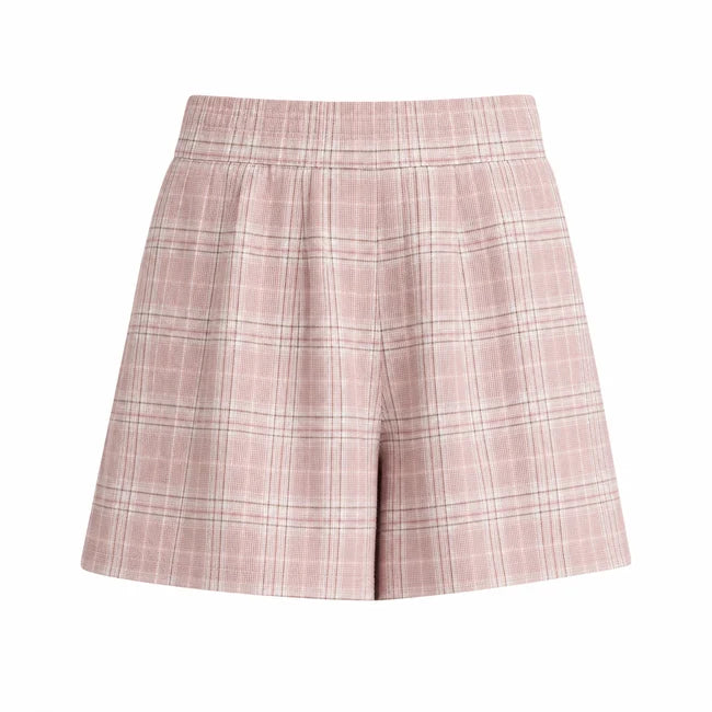 Sundays Foxglove Check Jasper Short