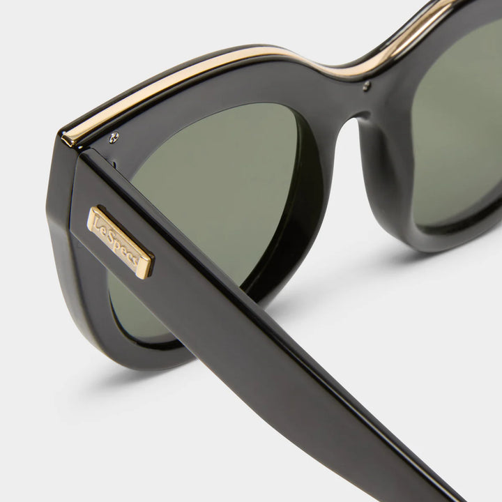 Le Specs Air Heart - Black Gold