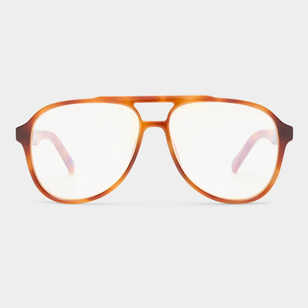Le Specs Blue Light Tragic Magic Glasses- Vintage Tort