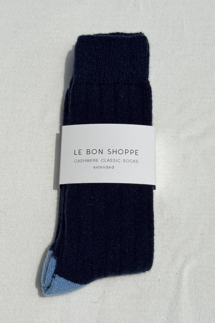 Le Bon Shoppe - Extended Cashmere Classic Socks