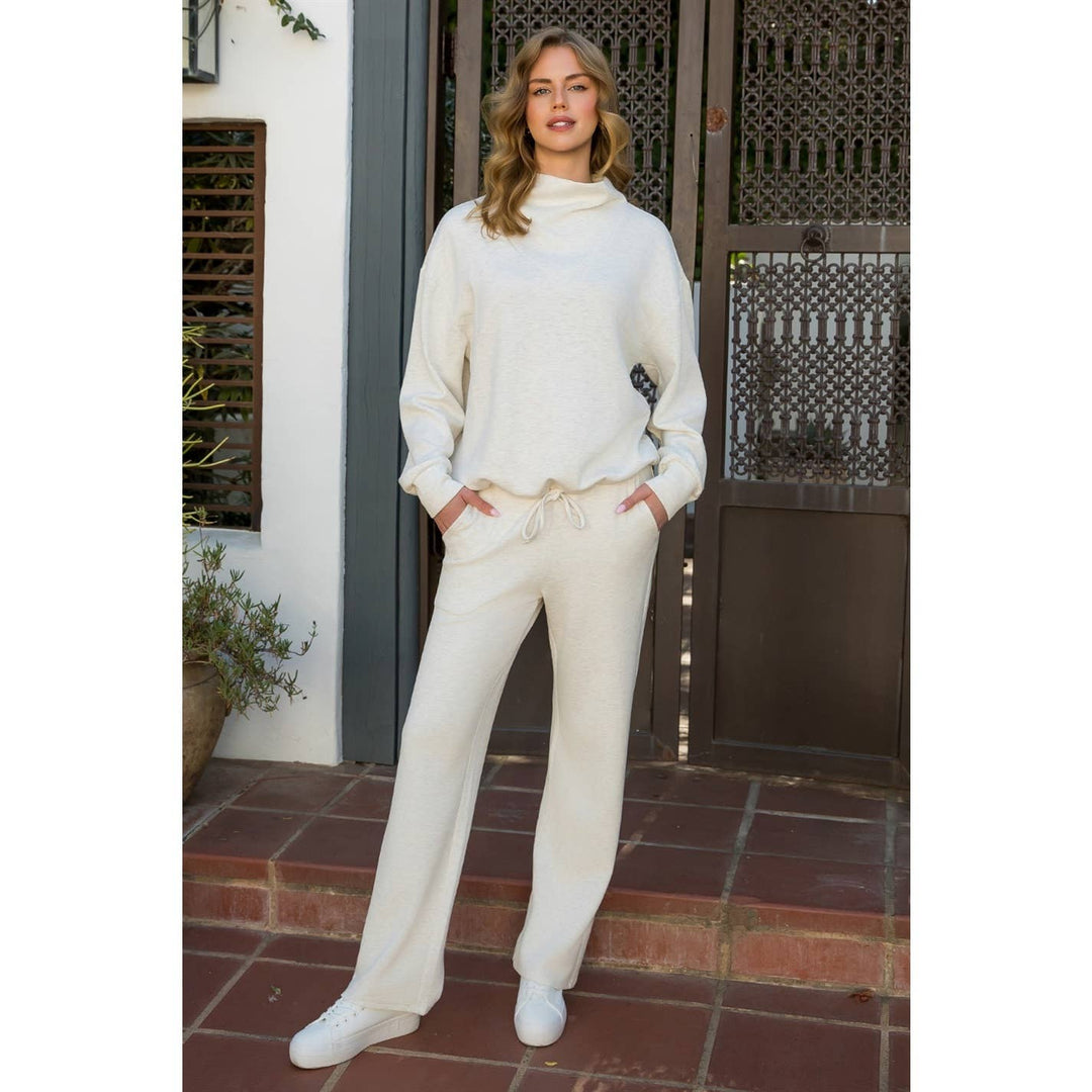 THML - Funnel Neck Pullover Sweater