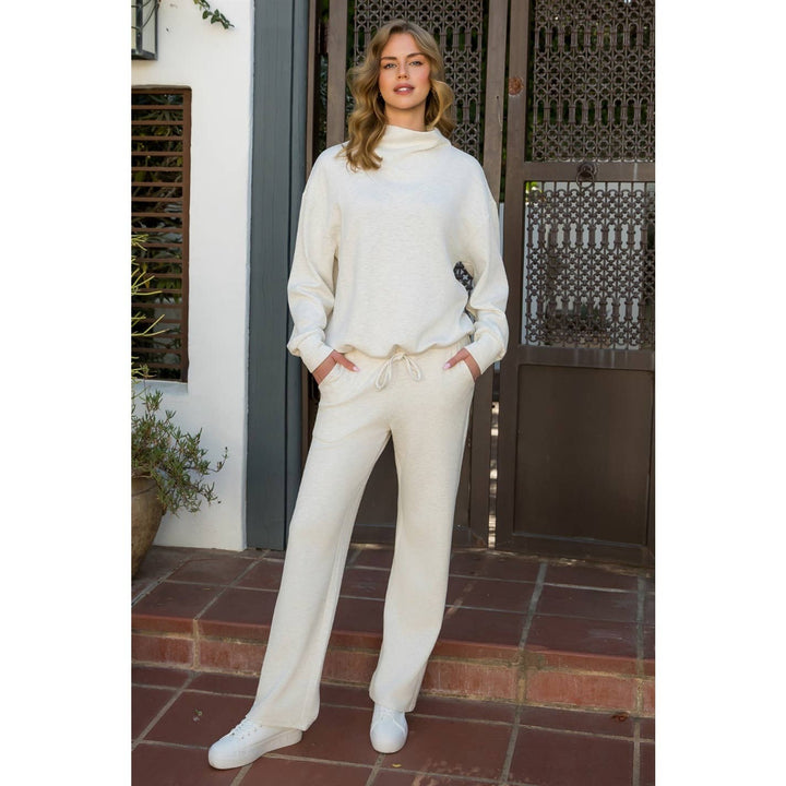 THML - Funnel Neck Pullover Sweater