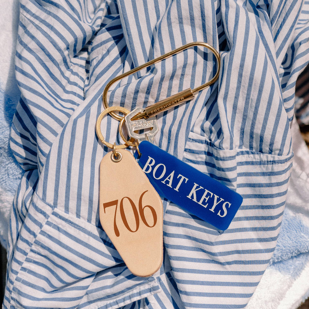 Freshwater Curated Goods - Boat Keys Keychain - EQUATION 