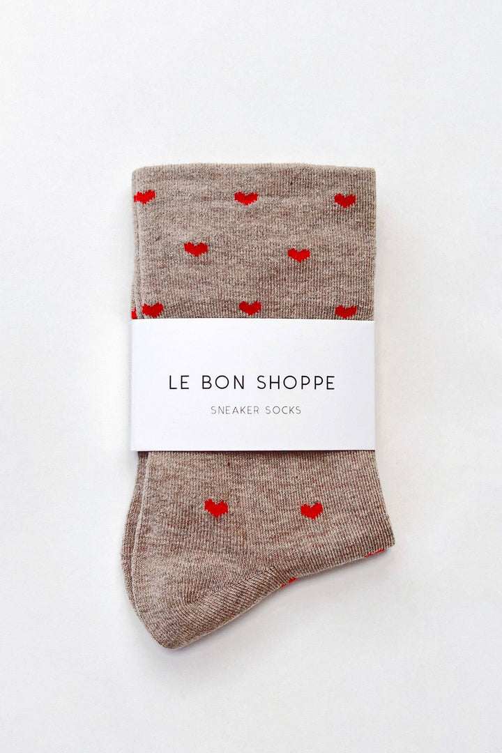 Le Bon Shoppe - Heart Sneaker Socks