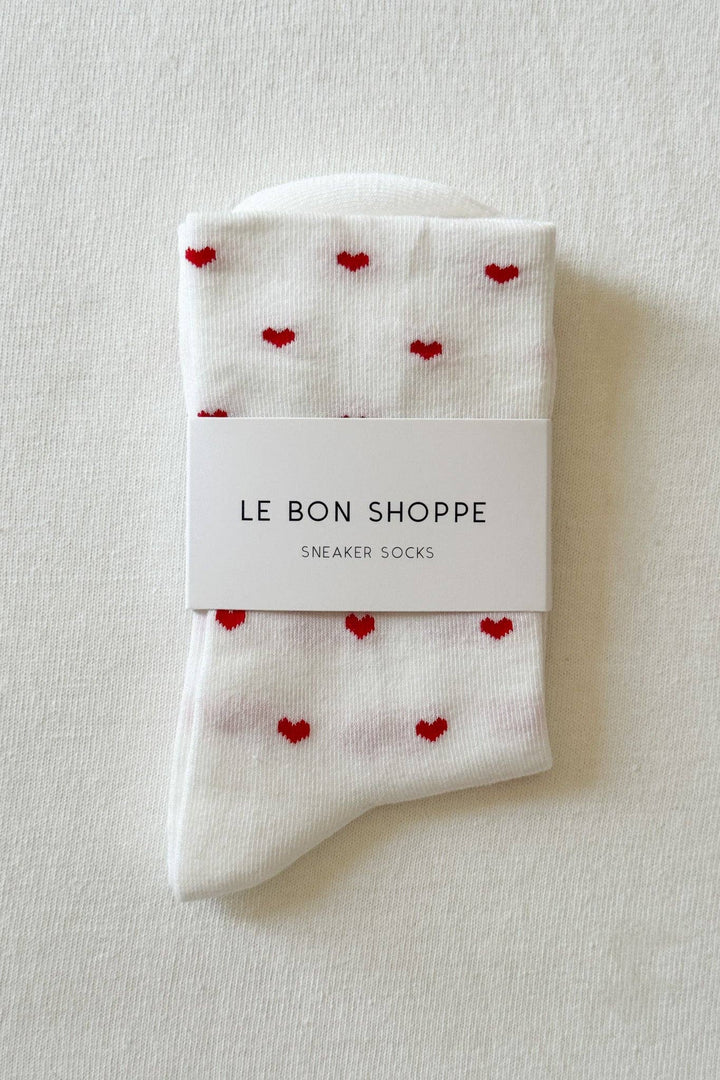 Le Bon Shoppe - Heart Sneaker Socks