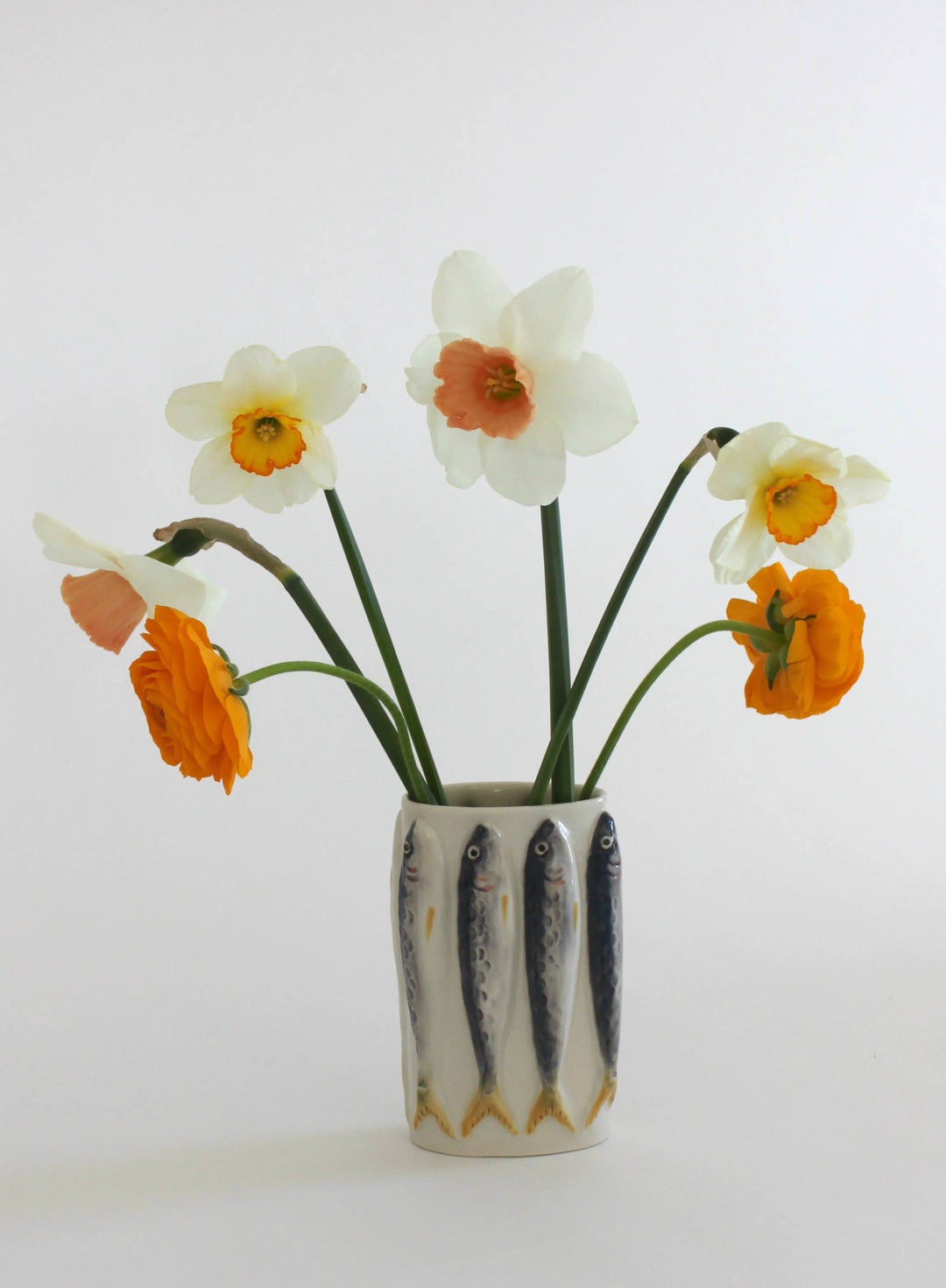 PetitFelts - Porcelain Sardine Vase