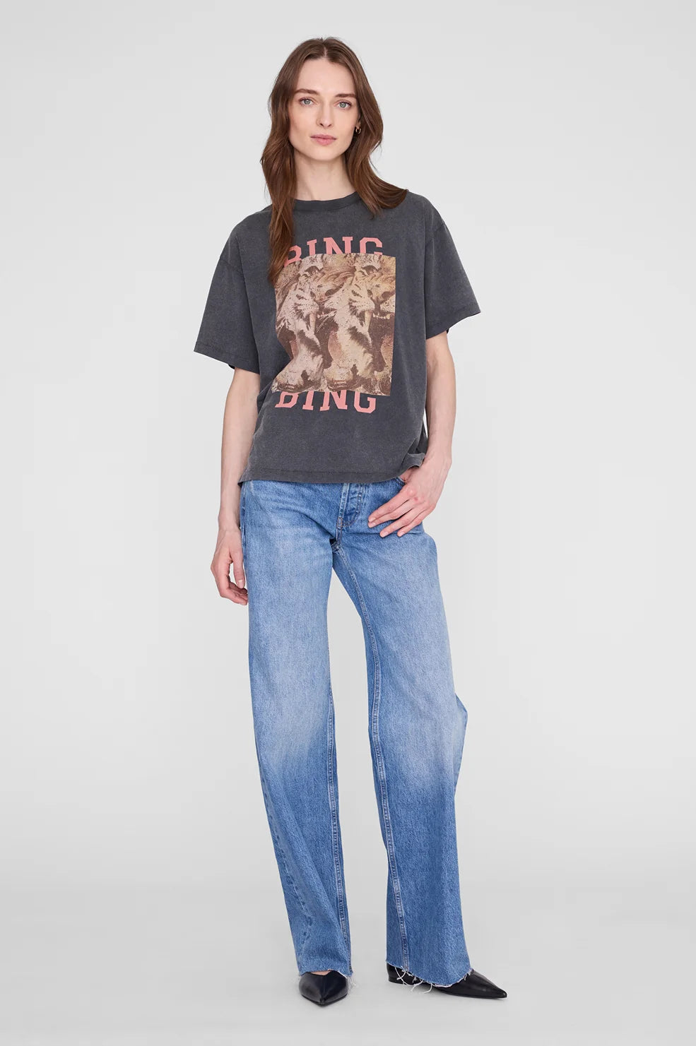 Anine Bing Cade Tee -Tiger Bing