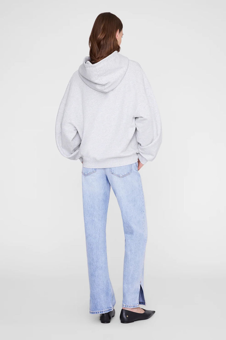 Anine Bing Harvey Sweatshirt Hoodie -Heather Grey