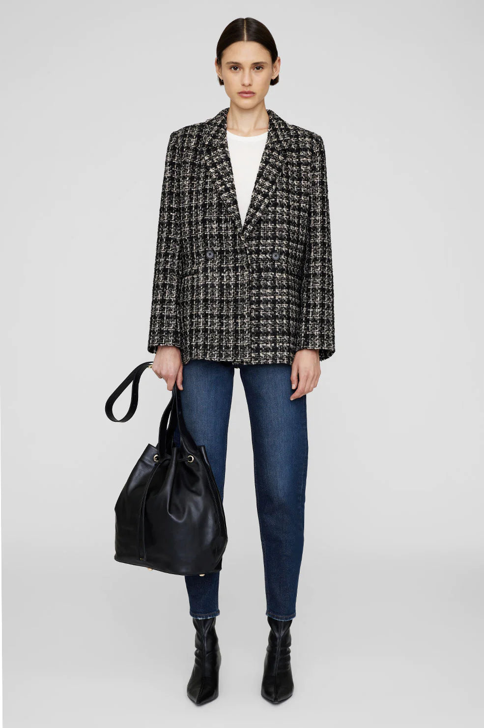 Anine Bing MADELEINE BLAZER -TWEED