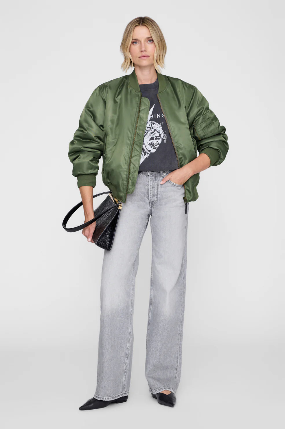 Anine Bing Miles Sweatshirt Tiger