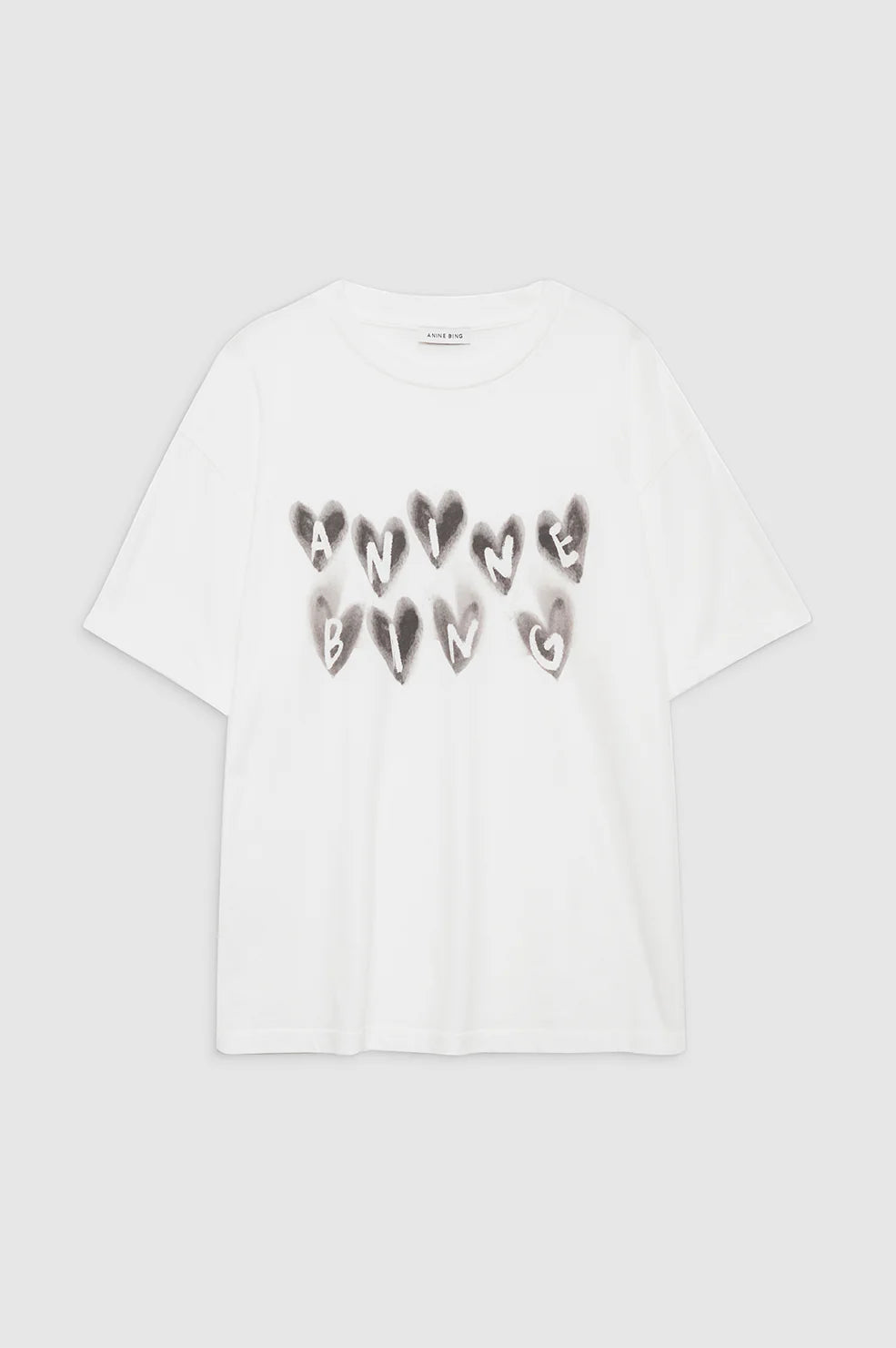 Anine Bing Caden Tee Hearts