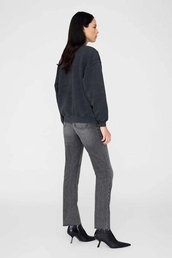 Anine Bing Spencer Sweatshirt Leopard
