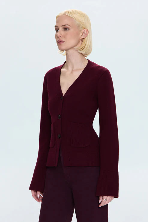 Pistola Aeron Cardigan - Claret